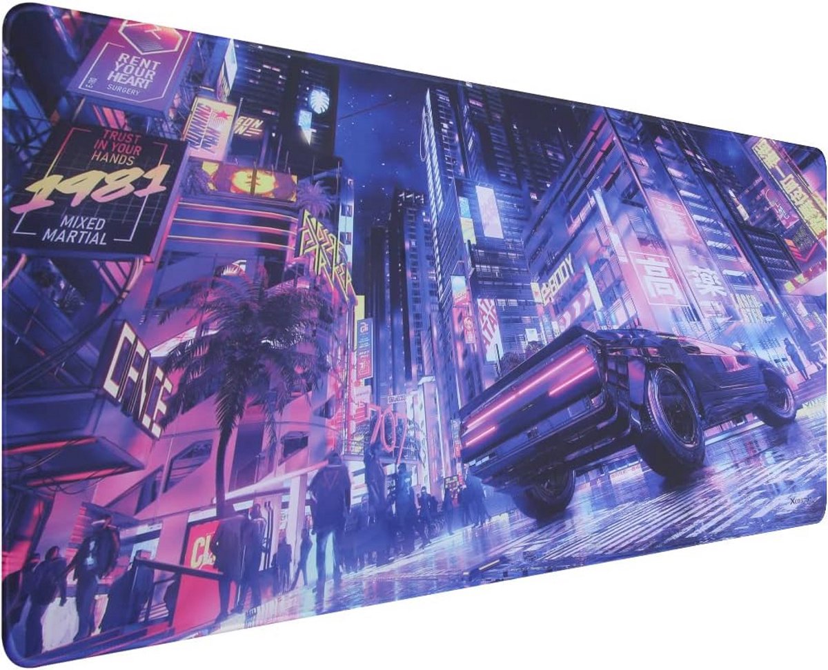 XXL Gaming Muismat 900 x 400 mm - Antislip Ondergrond en Precisie Oppervlak