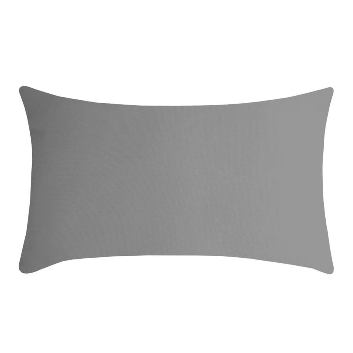 Stof Textile sierkussen Nelson - grijs - 30 x 50 cm - bank kussens - zitkussens - binnen/buiten - polyester