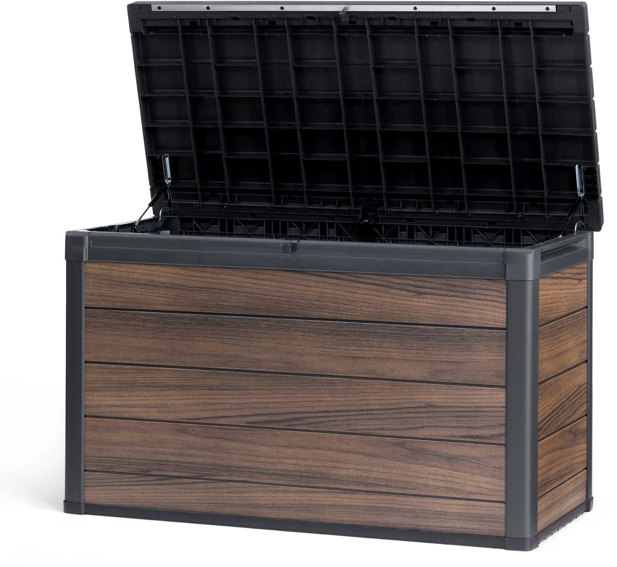 Keter Signature Coffre de rangement 757L - 151.7x72.5x90cm - Rosewood