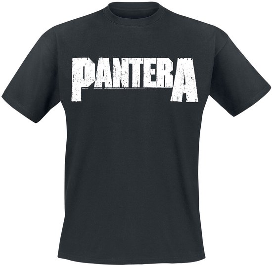 Pantera Logo Heren T-shirt - zwart - 4XL