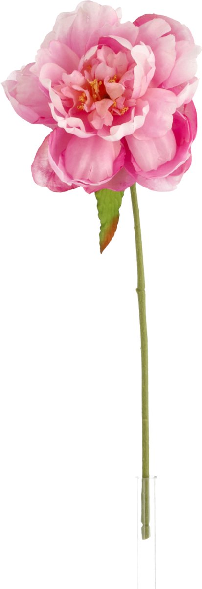 maxifleur Kunstplanten Pioen Kunstbloem 38cm Roze