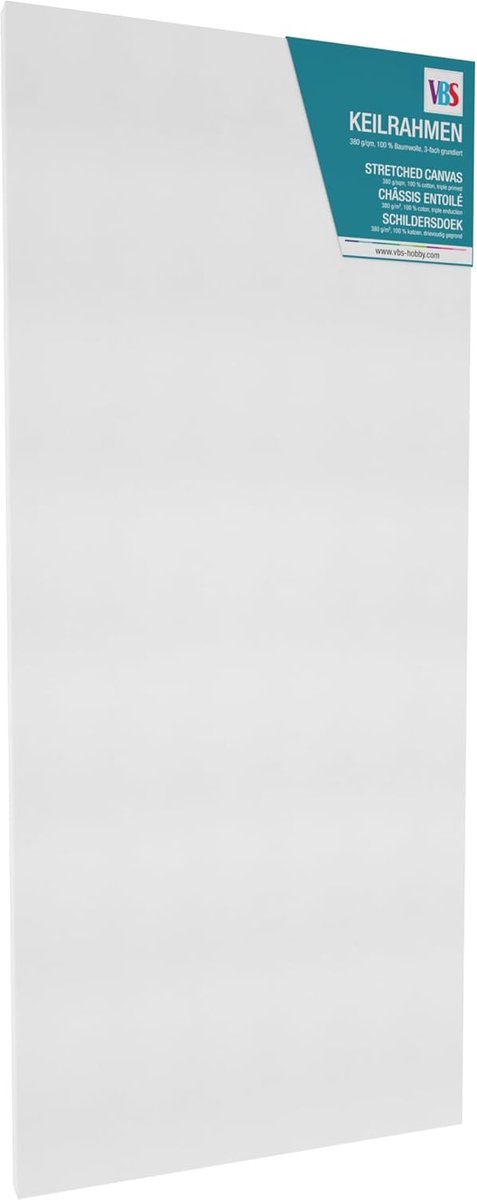 Canvas op spieraam 30x70cm voor kunstenaars