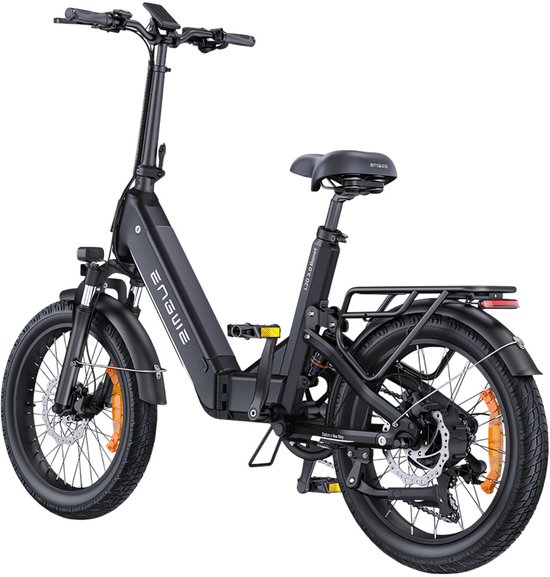 ENGWE L20 3.0 Boost E-Bike -20 inch - 85km actieradius - 250W motor - zwart van ENGWE — afbeelding 2