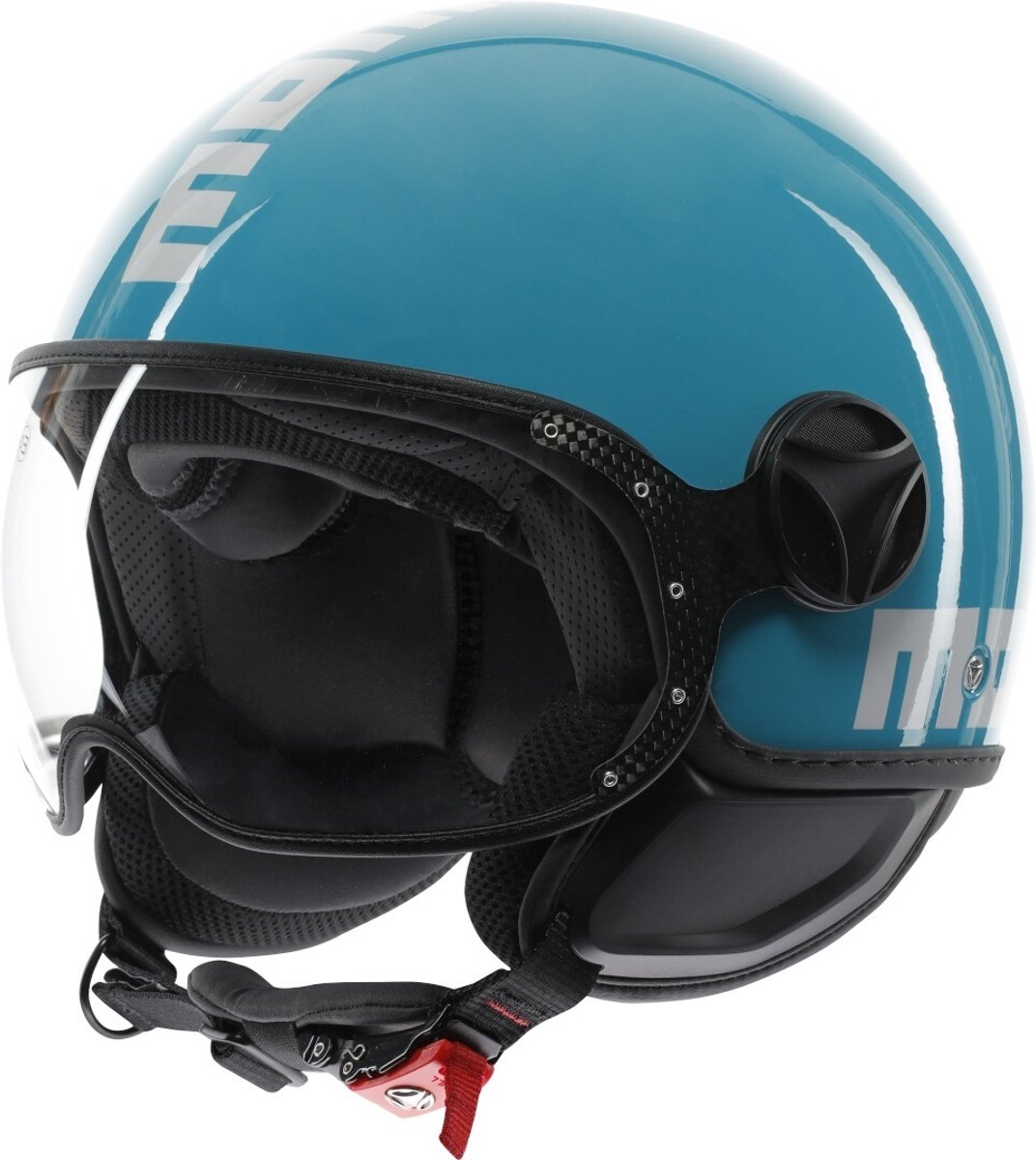Momodesign FGTR Classic Candy Blauw Jethelm - Maat M - Helm
