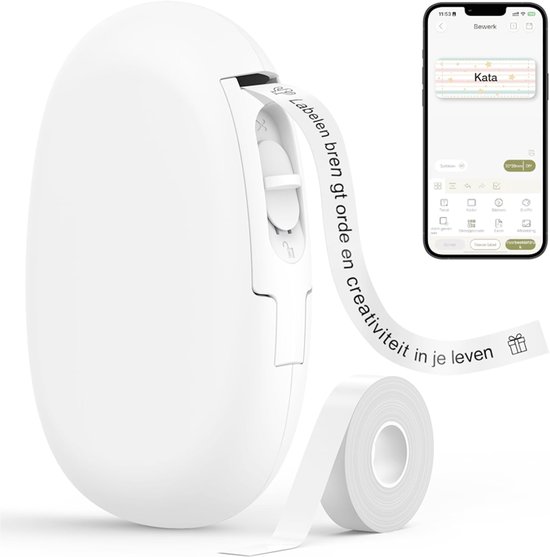 Phomemo Mini Drucker, M02 Pro Tiny Printer 300 DPI Mini Drucker für