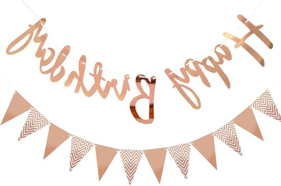 ALEGRE® Jaarsavond Decoratie 2025 Slinger, Happy New Year