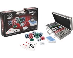 Goliath Classics Poker Set 300 Fiches - 300 Chips Pokerset - Aluminium Koffer - Pokeren - Gezelschapsspel