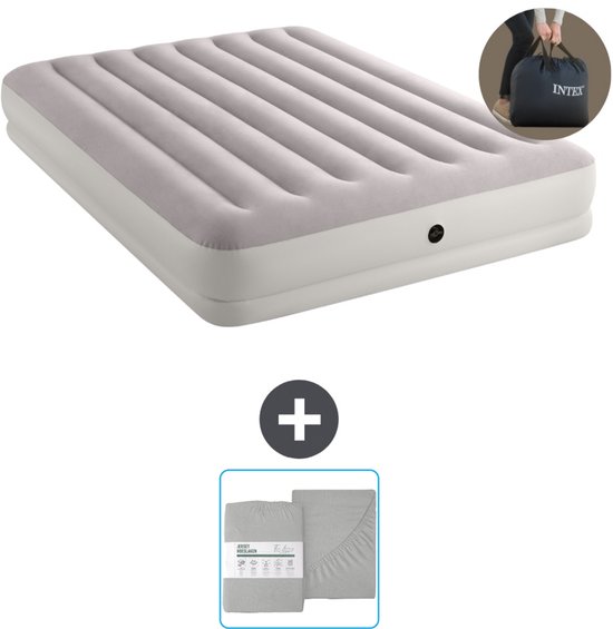 Matelas gonflable 2 personnes avec pompe intégrée - Downy XL Intex 152