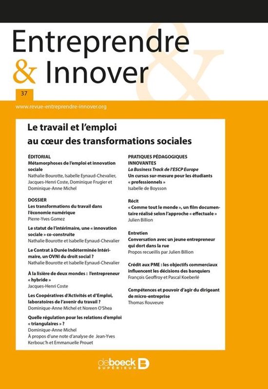 Entreprendre & Innover - cover