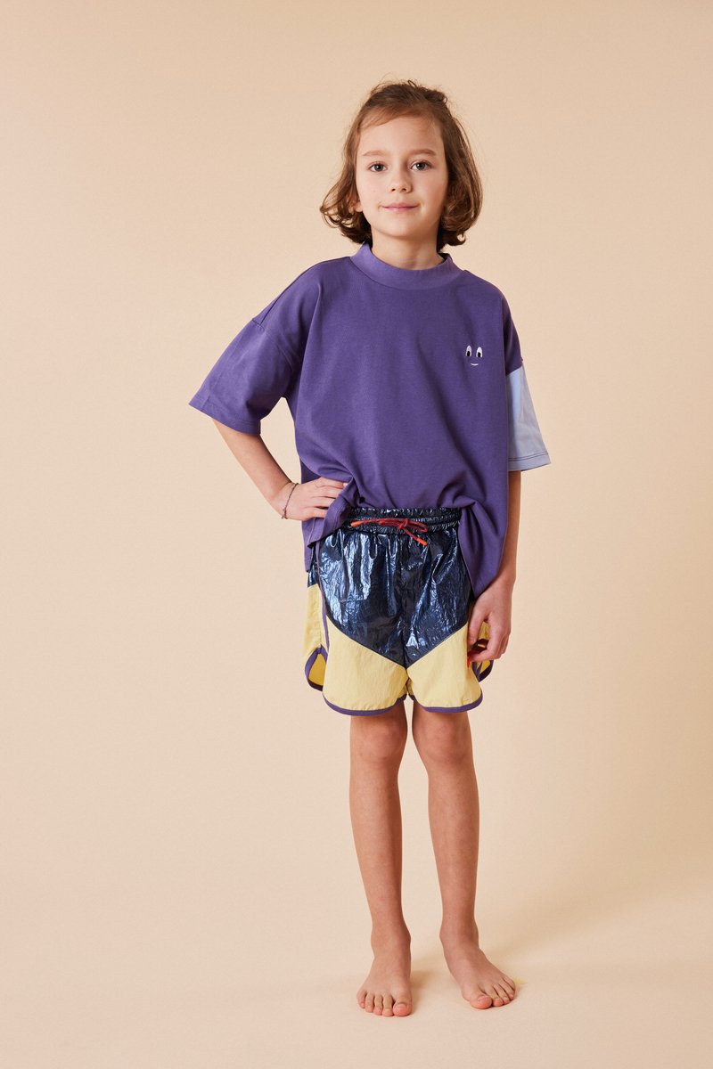 Sticky Lemon - shorts - beter samen - metallic marine