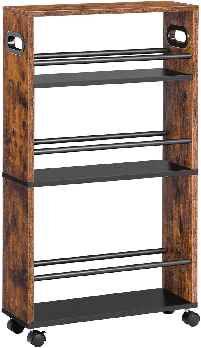 Mobiele Keukenkast - Keukentrolley - Keukenkast - Mobiel - Keukenkast Organizer - Magnetronkast - Keukenblok - Keukenkastje - Keukenkast Voor Magnetron - Kast - Kastje - Kasten - Organizer - Organizers - Opbergrek - Opberg Rek