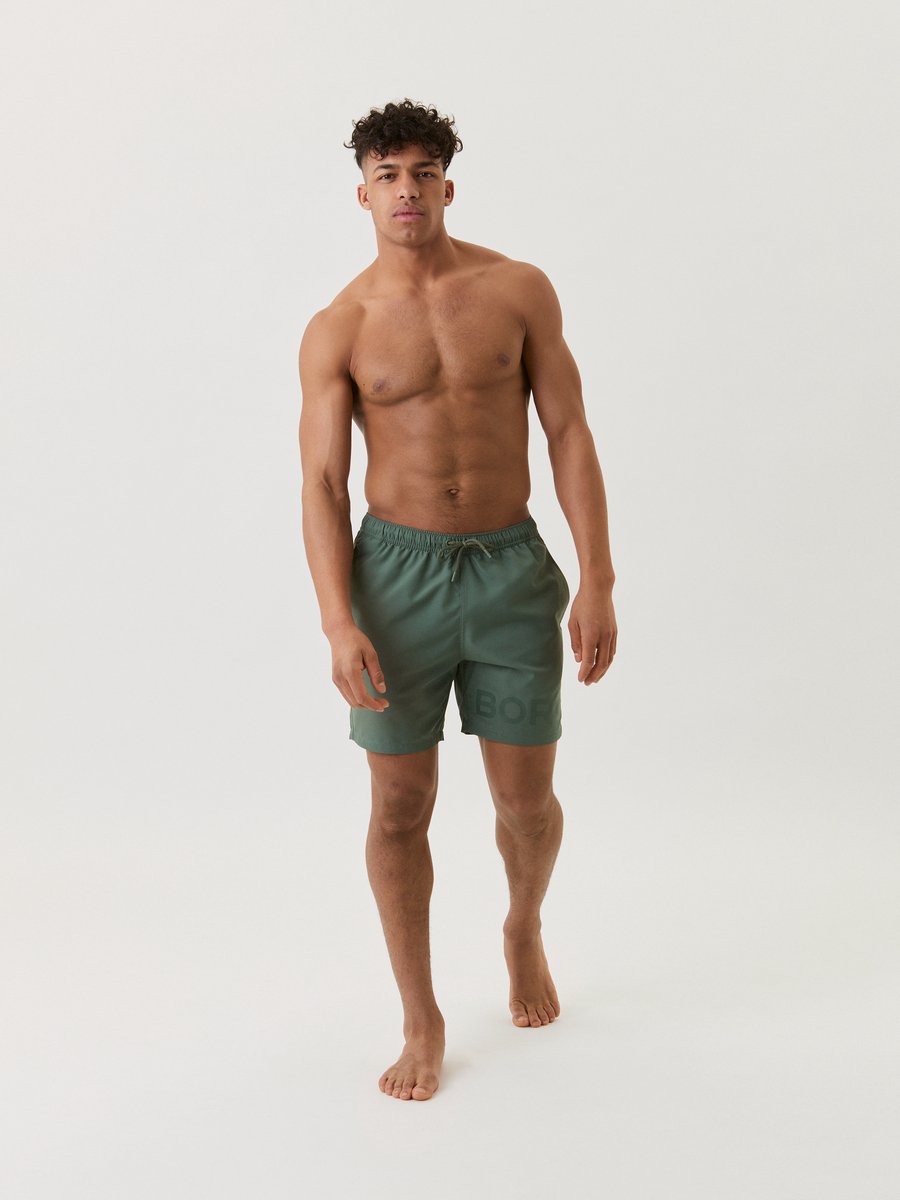 Björn Borg Zwembroek Heren - Zwemshort Mannen - Groen - Recycled Polyester — afbeelding 3