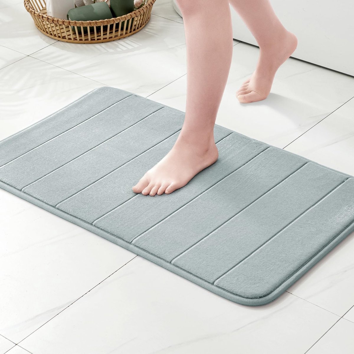Ibenzoa® Superzachte Traagschuim Badmat voor Optimaal Comfort en Veiligheid in de Badkamer