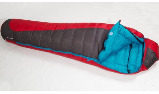 SirJoseph mummyslaapzak Erratic Plus II 1000 - 200 cm - links - Rood van SirJoseph — afbeelding 2