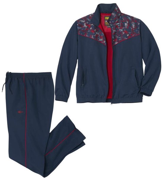 ATLAS FOR MEN - Trainingspak van microvezel - Heren - Verkrijgbaar in grote maten - XL