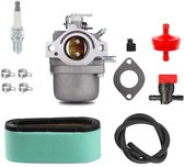 Convient pour carburateur 799728 pour tondeuse autoportée Briggs & Stratton intek 498027 498231 499161 gazéificateur 12,5 cv avec kit de réglage