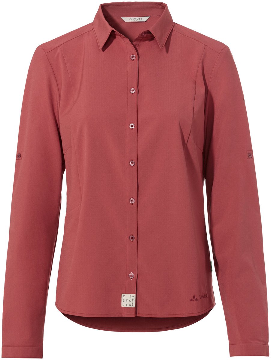VAUDE Hemd-Bluse Women’s Rosemoor LS Shirt IV Brick