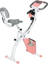 Bol.com Hometrainer - Spinningfiets - Hometrainers - Indoorfietsen - Indoorfiets - 2-in-1 Fitness Fiets - 8 Niveaus - LCD Displa... aanbieding
