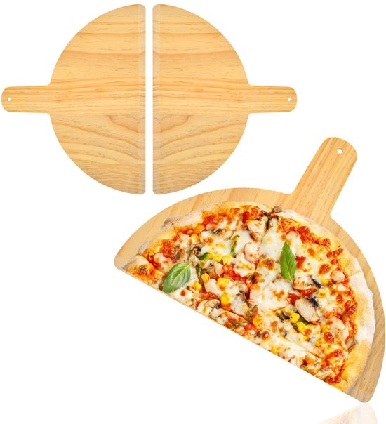 Giemme Spoleto - Muurbeugel voor Pizzascheppen van Roestvrij Staal - Professionele Houder voor 5