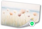 Dromerige bloemen in zachte tinten - Bloemen posters - Poster natuur - Minimalisme - Moderne posters - Woonkamer decoratie - poster 60x40 cm