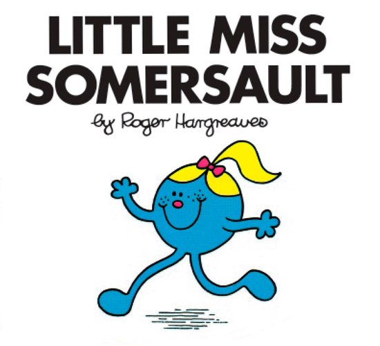 Mr. Men and Little Miss- Little Miss Somersault - cover