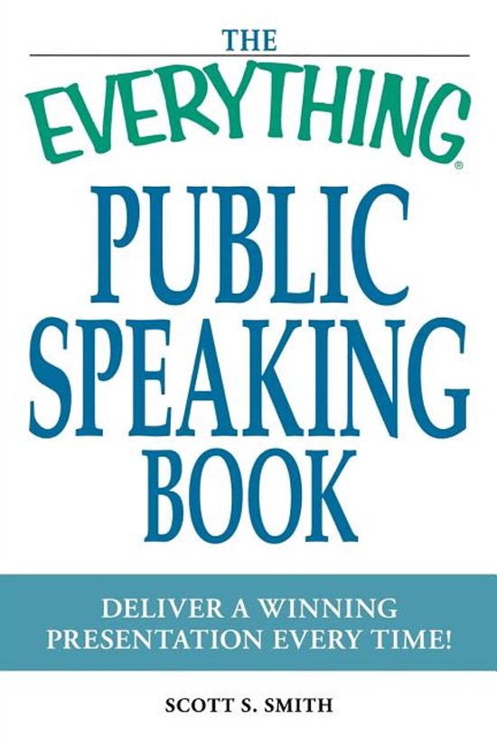 The  Everything  Public Speaking Book - cover