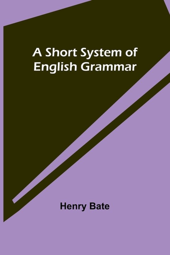A Short System of English Grammar - cover