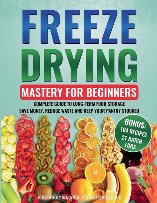 Freeze Drying Mastery for Beginners - cover