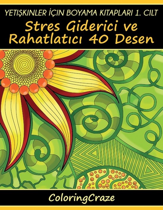 Stres Karşıtı Sanat Terapisi Serisi- Yetişkinler İçin  ... - cover