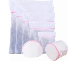 Knaak 2 In 1 Waszakken - Waszak + Packing Cube - Set Van 7 - Bescherm Je Was - 120L - Roze