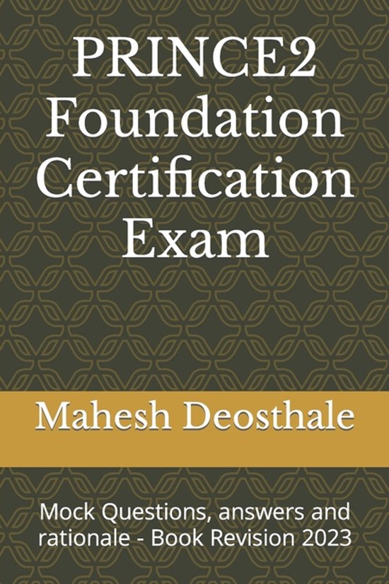 PRINCE2 Foundation Certification Exam - cover