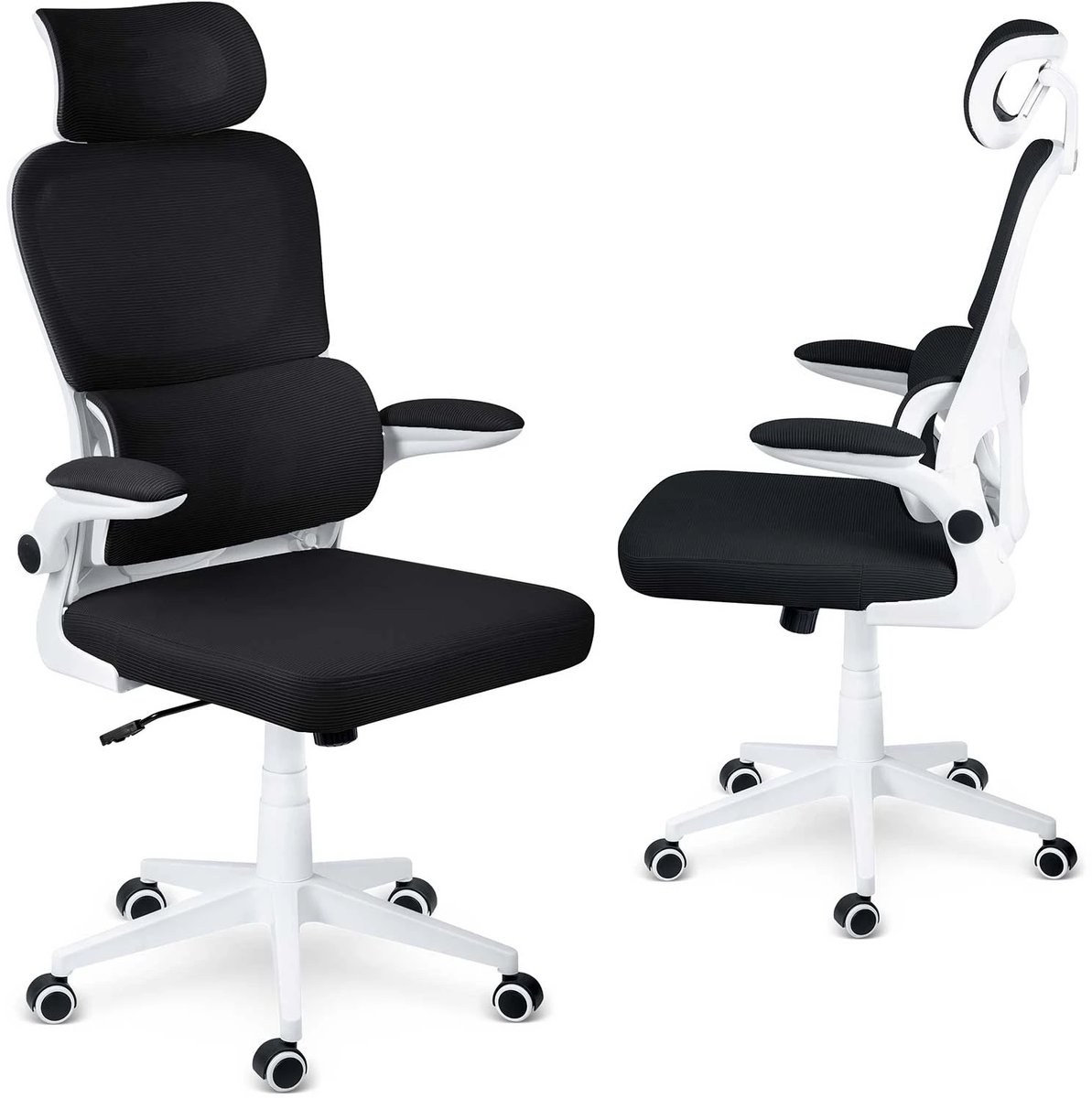 Bureaustoel met mesh Sofotel Formax grijs.