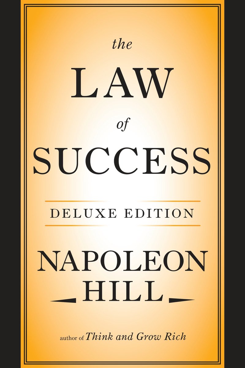 Omslag van The Law of Success Deluxe Edition