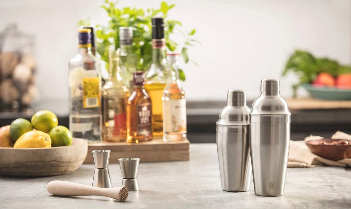 Jigger 20/40ml Roestvrij Staal - Perfect voor Precisie Maatwerk