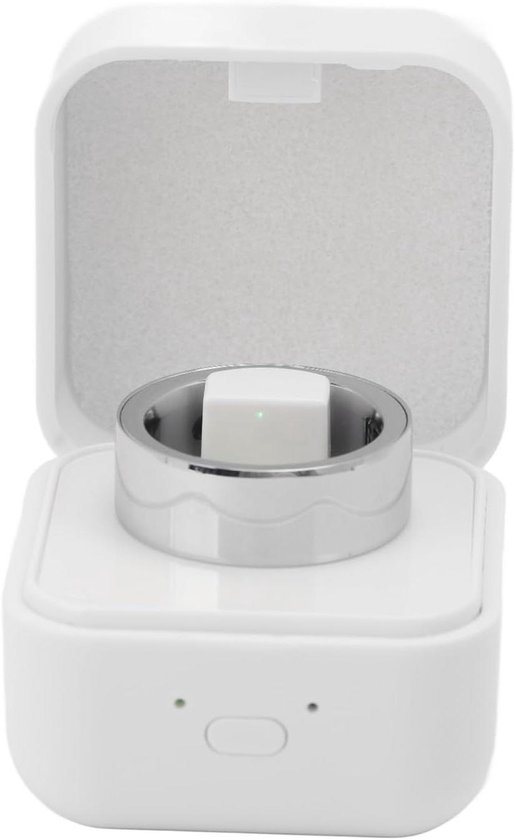 Foto: Intelligente slaapmonitor batterijduur van 5 dagen multifunctionele gezondheidszorgsportring met oplaadetui voor dagelijks gebruik no 22 smart ring