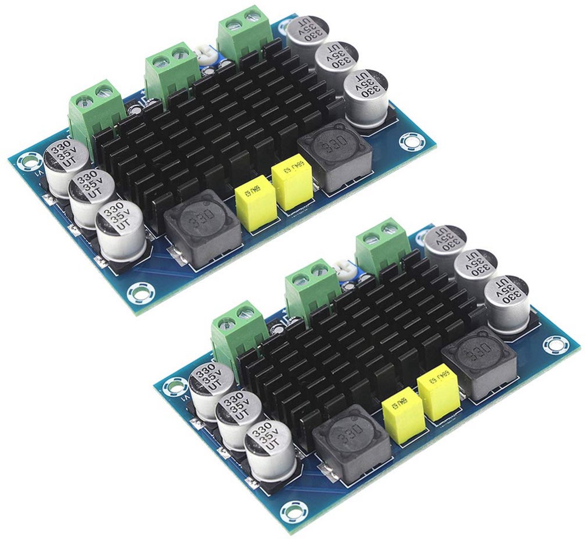 100W Power Amplifier Board - 2 Stuks TPA3116DA Mono Channel Digital Stereo Audio Amplifier
