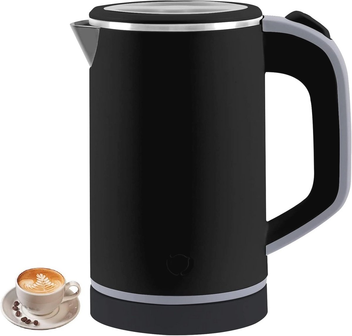 Draagbare Mini Waterkoker 800 ml - Snel Koken in 5 Minuten - Ideaal voor Reis en Kamperen - Veilig en Stijlvol Roestvrij Staal