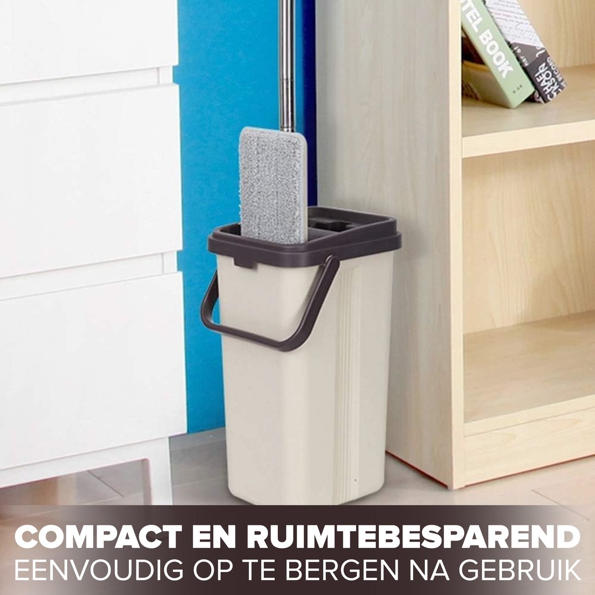 Mevsim Store Barry - Platte Microvezel Mop met Emmer thumbnail 5