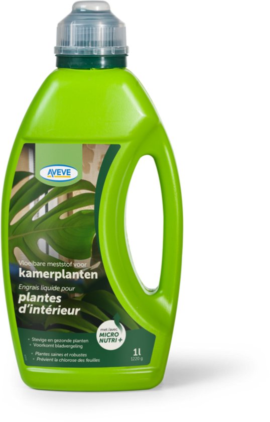 Aveve - Vloeibare meststof voor kamerplanten 1 l