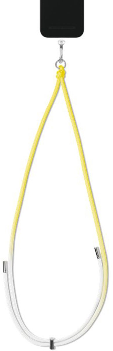 iDeal of Sweden Cord Phone Strap Universal - Telefoonkoord - Universeel - Soft Lemon Ombre