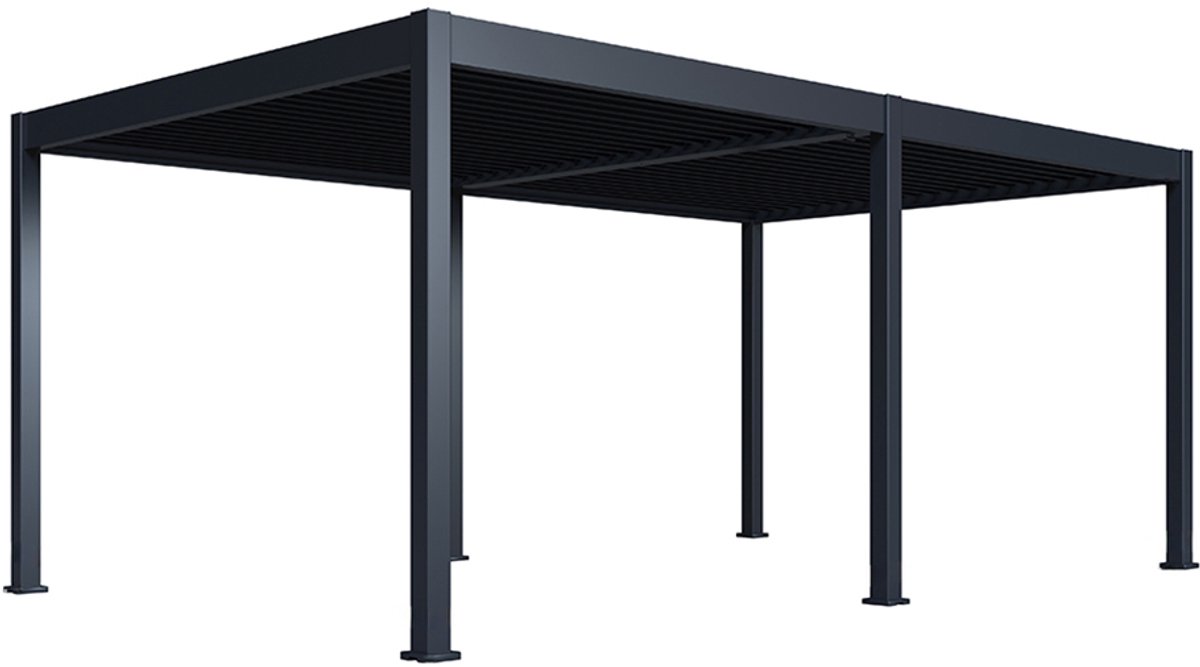 Paragon Outdoor Aluminium Paviljoen Grand Tuscan Lamellendak - 4x6 meter