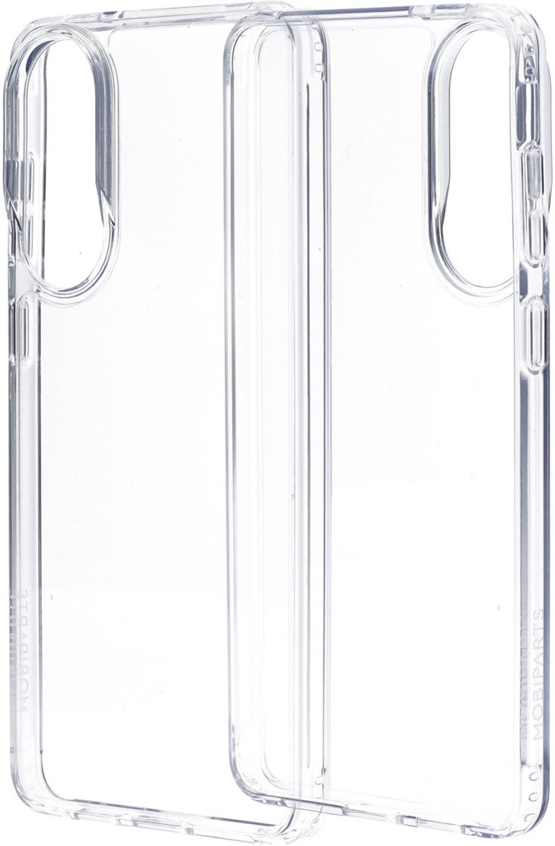 Mobiparts hoesje geschikt voor Samsung Galaxy S25 Edge - Hardcover - Transparant