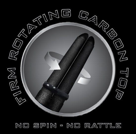 Harrows Carbon 360 Shafts Black - Dart Shafts Inbetween van Harrows — afbeelding 2