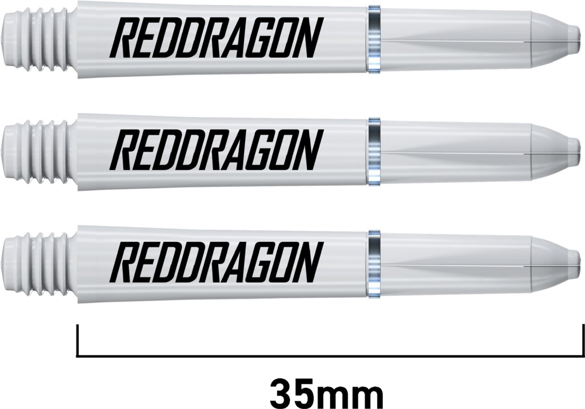 Red Dragon Signature White - Dart Shafts Medium