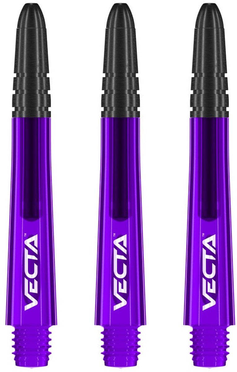 Winmau Vecta Purple Black - Dart Shafts Inbetween