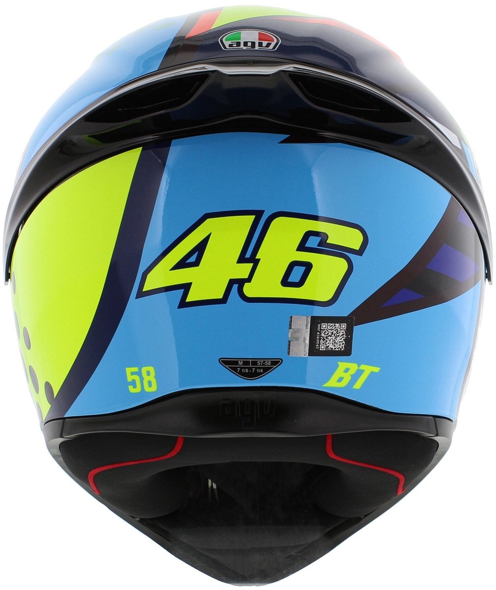 AGV K1 S Motorhelm Rossi Winter Test 2020 – foto 3
