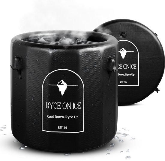 Ryce® IJsbad - 570L - Volwassenen - Zitbad - Ice bath - Opblaasbaar