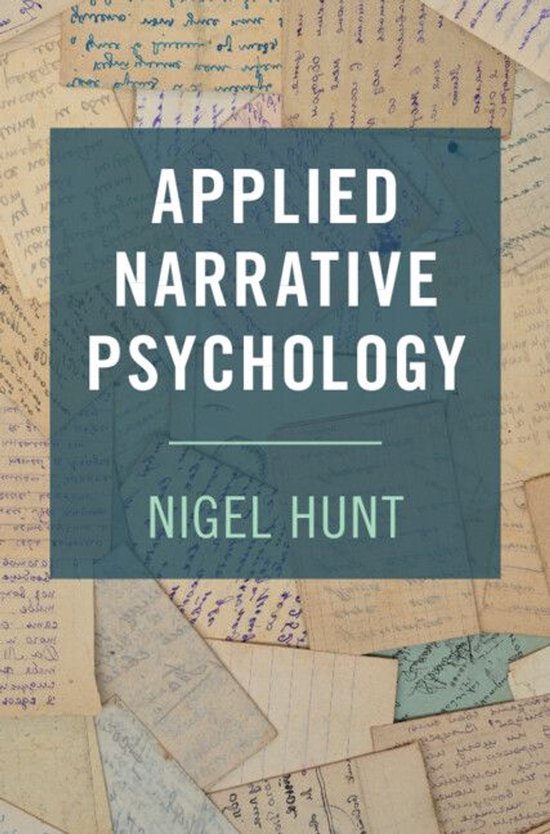 Applied Narrative Psychology - cover