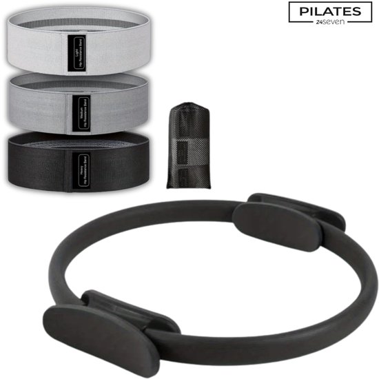 JOOVCC Pilates Circle Essentials Kit, 5-teiliges Yoga-Set für Frauen