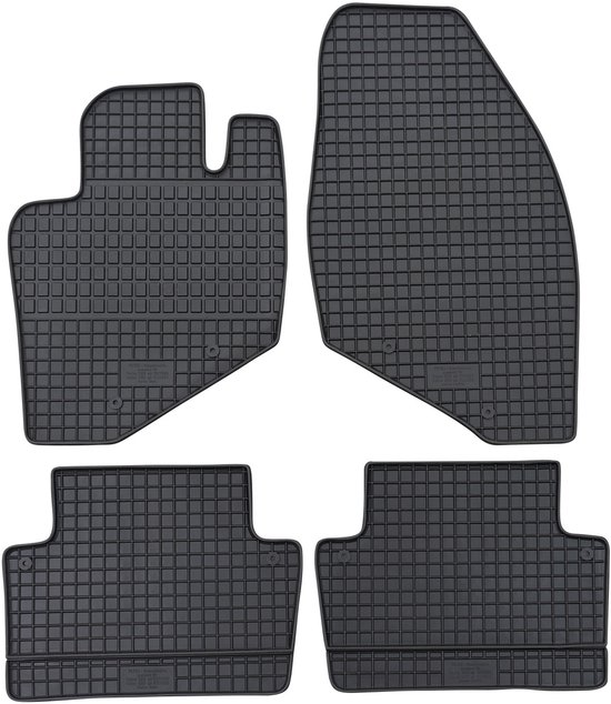 Rubberen automatten, rubberen voetmatten, set voor Volvo S60 I (2000